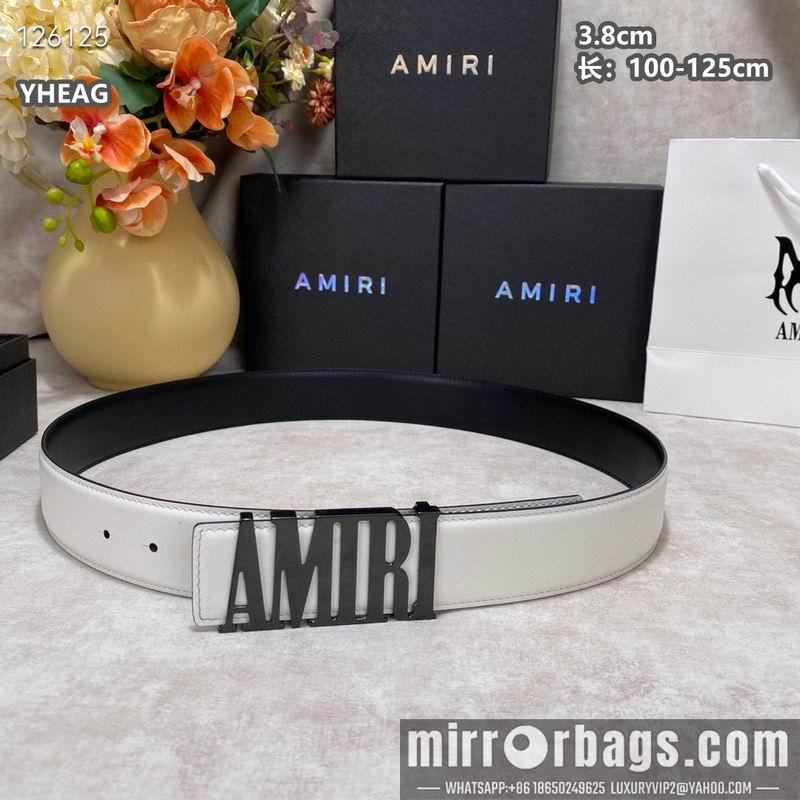 Replica Amiri belt 38mmX100-125cm 8L19