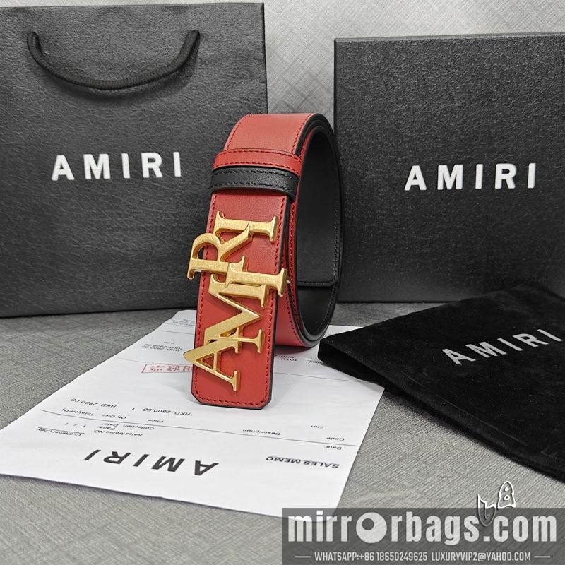 Replica Amiri belt 38mmX90-125cm lb072302
