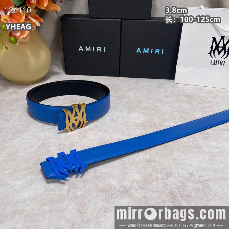 Replica Amiri belt 38mmX100-125cm 8L04