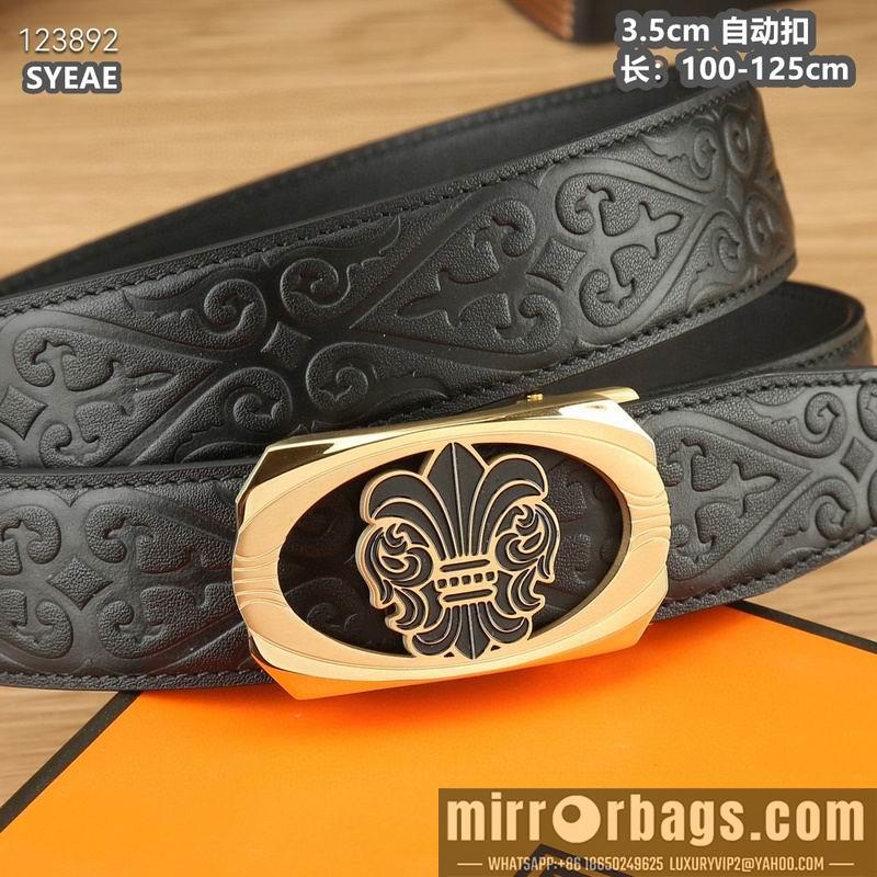Replica Chrome Hearts belt 35mmX100-125cm 8L03