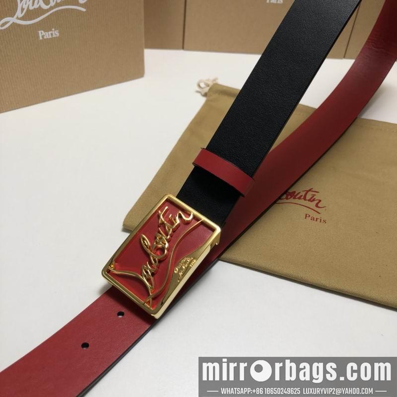 Replica Christian Louboutin belt 35mmX95-125cm 7D02