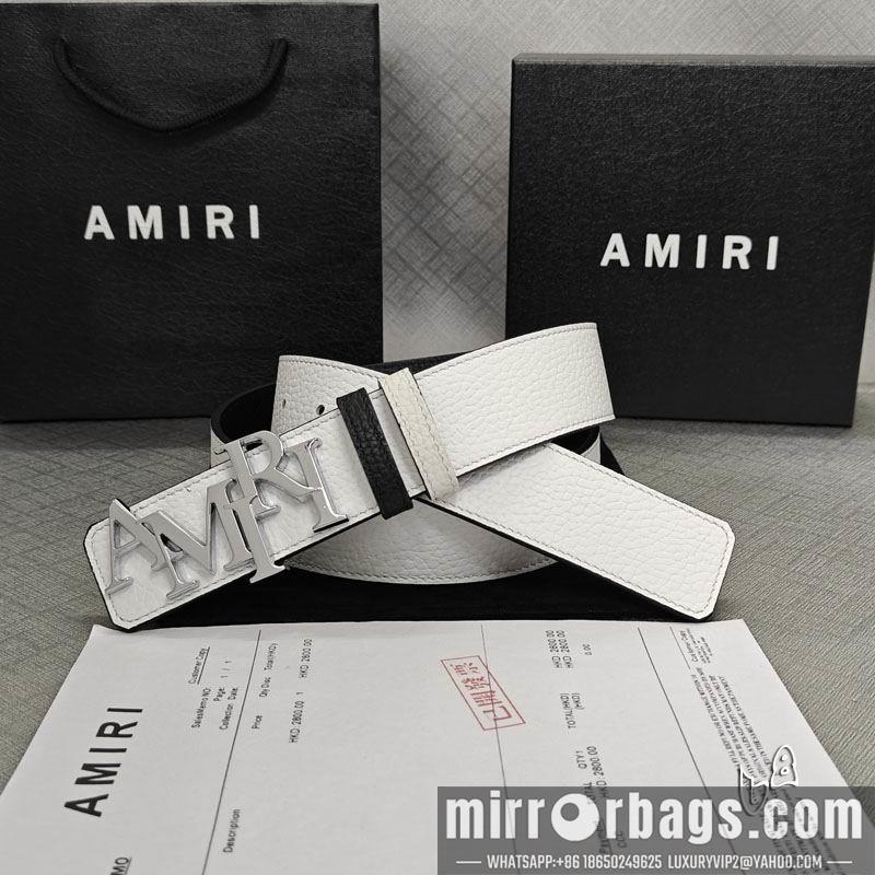 Replica Amiri belt 38mmX90-125cm lb072301