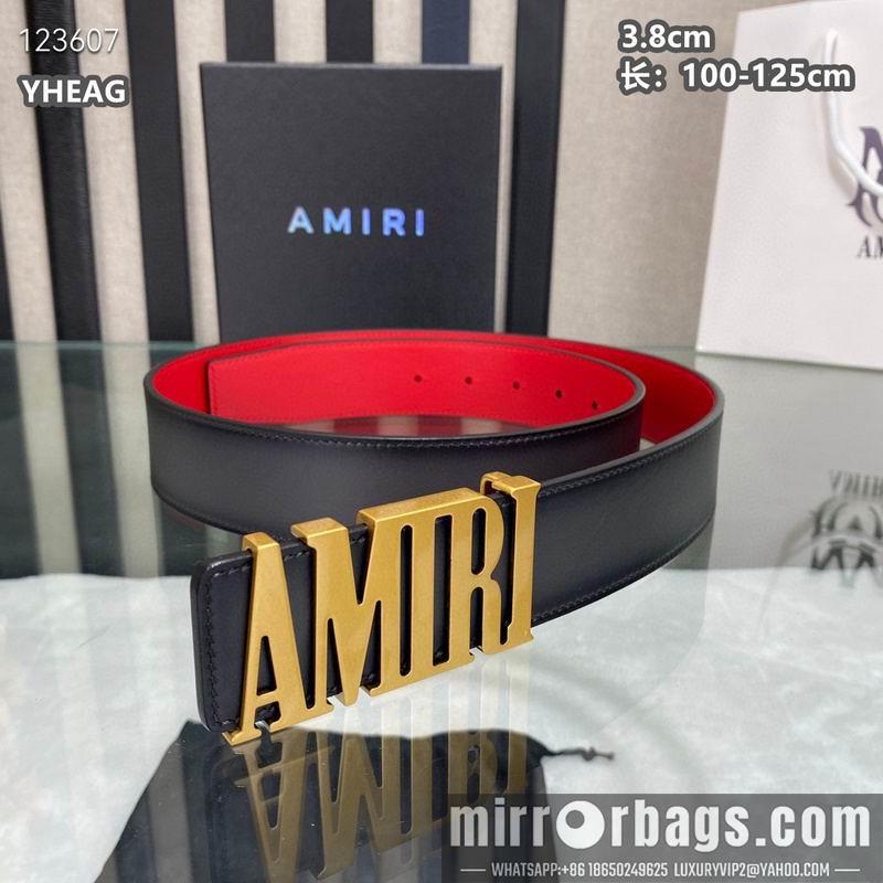 Replica Amiri belt 38mmX100-125cm 8L01