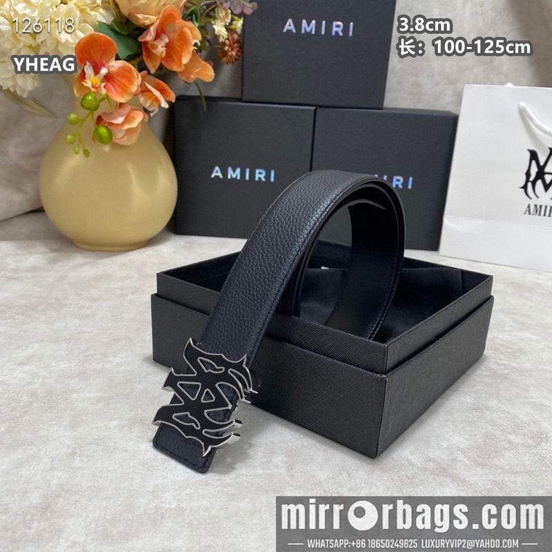 Replica Amiri belt 38mmX100-125cm 8L12