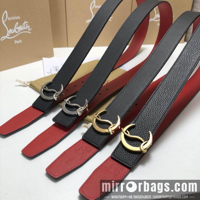 Replica Christian Louboutin belt 35mmX95-125cm 7D01