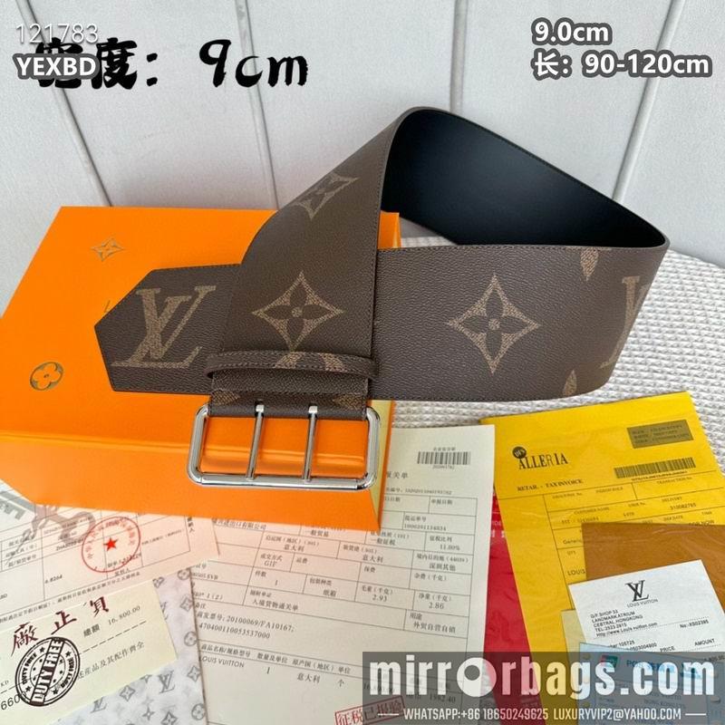 Replica LV belt 90mmX90-120cm 8L01