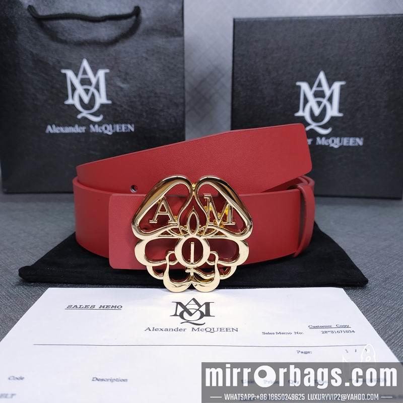 Replica McQueen belt 38mmX80-125cm lb071801