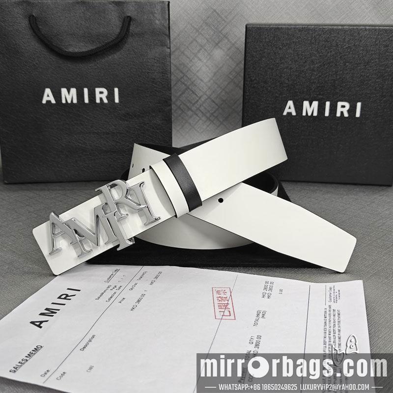 Replica Amiri belt 38mmX90-125cm lb080202