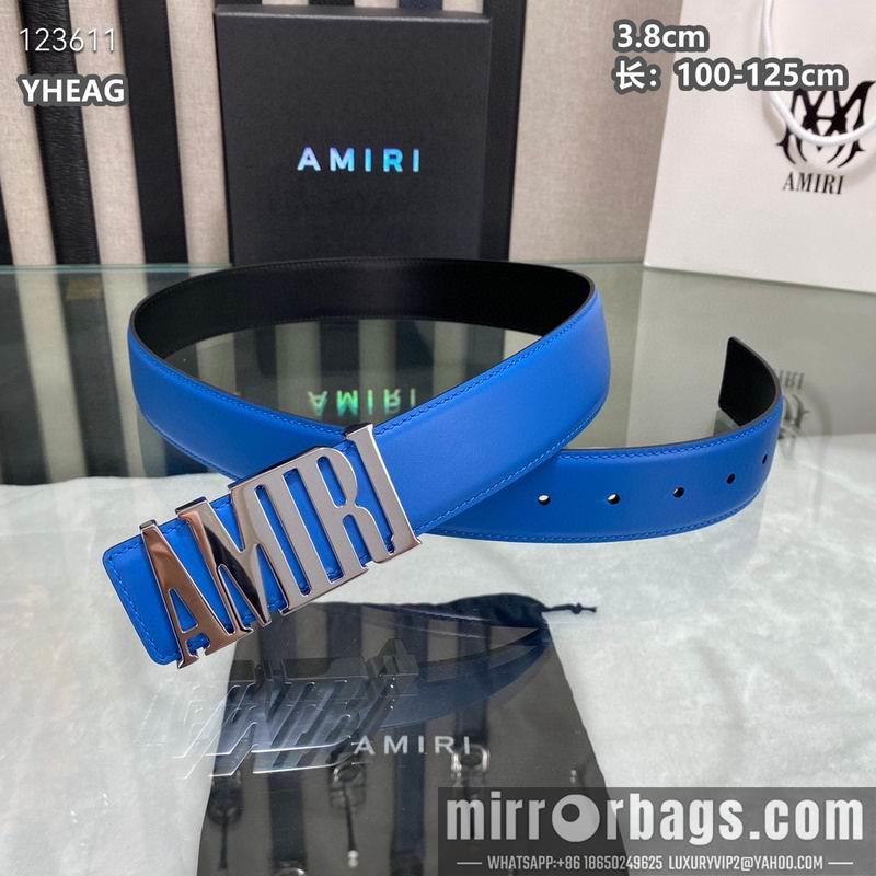 Replica Amiri belt 38mmX100-125cm 8L03
