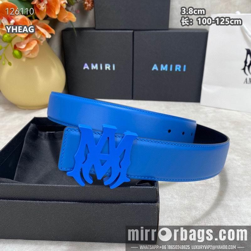 Replica Amiri belt 38mmX100-125cm 8L04