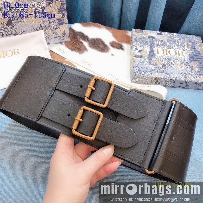 Replica Dior Belt 10cm 95-125cm 8L