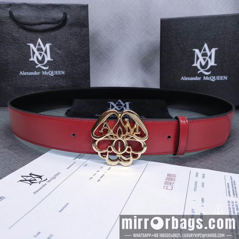 Replica McQueen belt 38mmX80-125cm lb071802