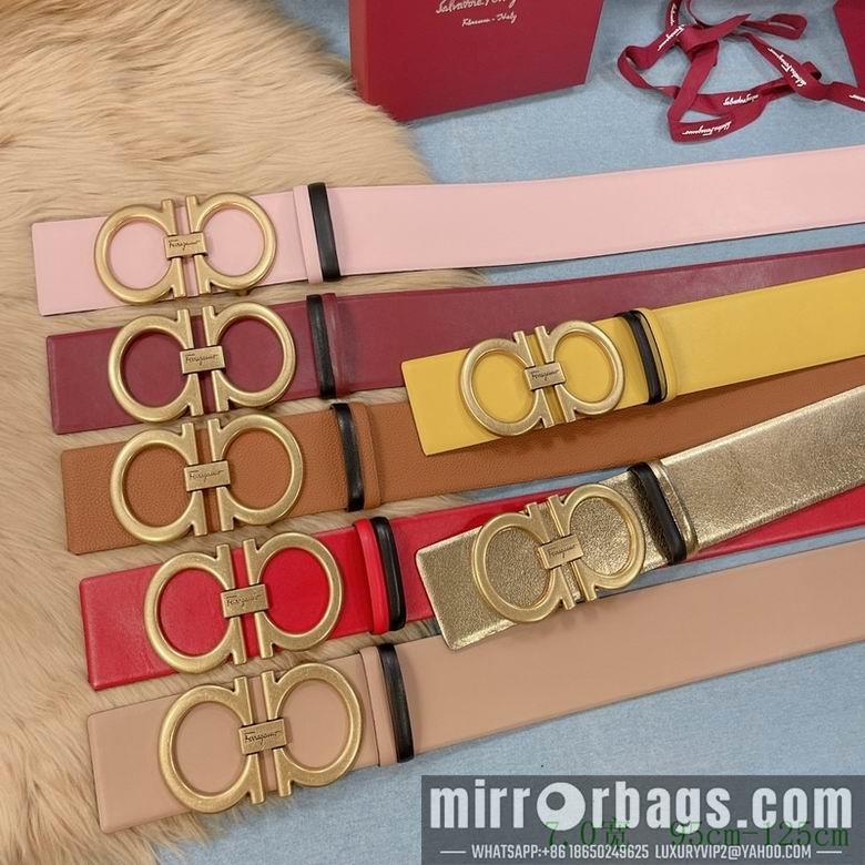 Replica Ferragamo Belt 70mm 7D0519