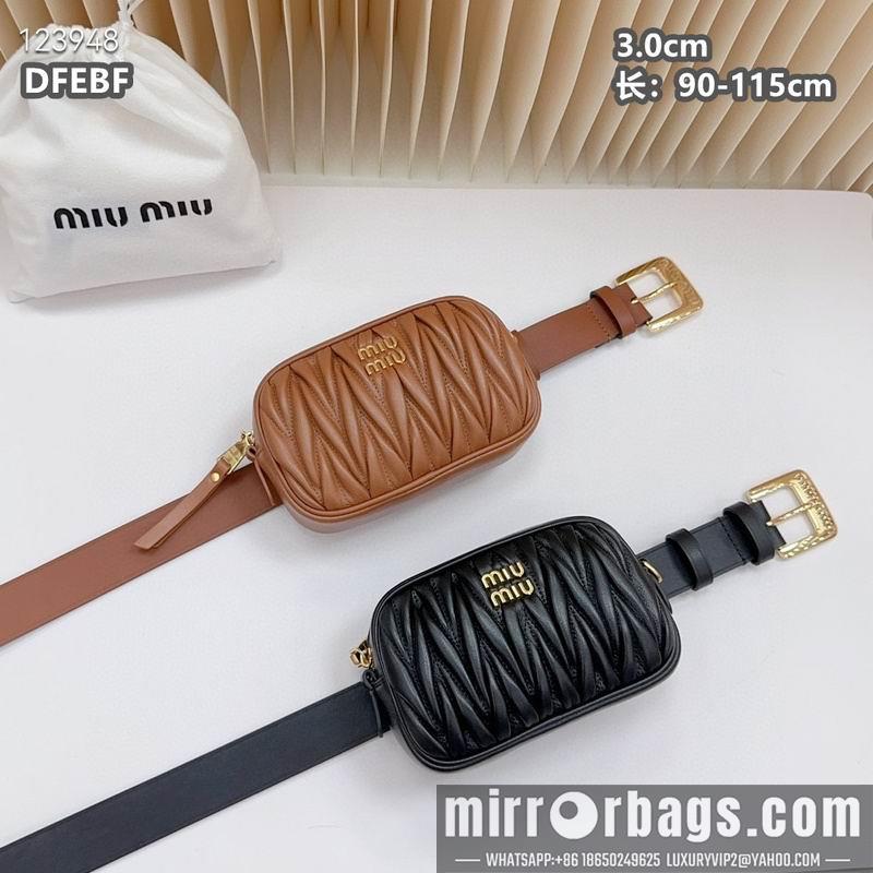 Replica Miumiu belt 30mmX90-115cm 8L01