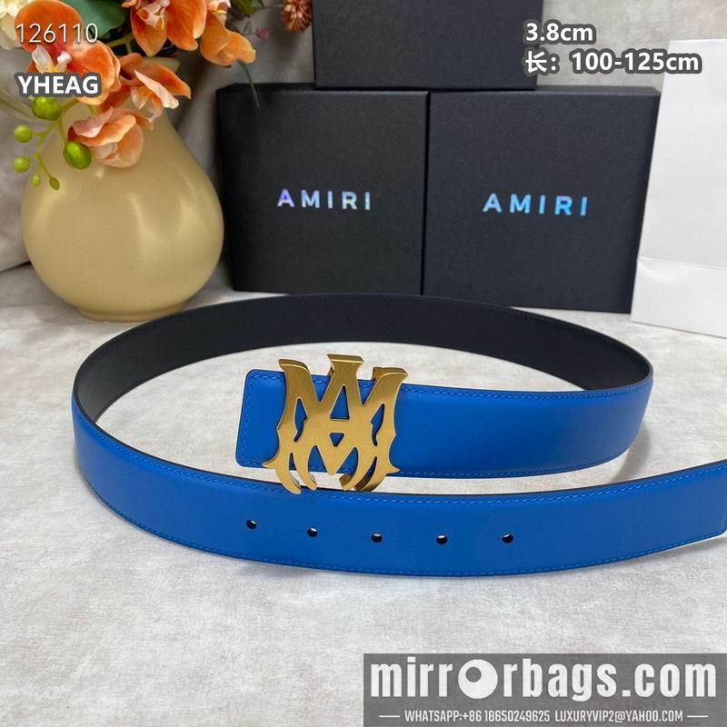 Replica Amiri belt 38mmX100-125cm 8L04