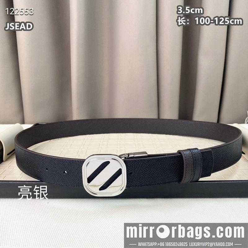Replica Zegna belt 35mmX100-125cm 8L01