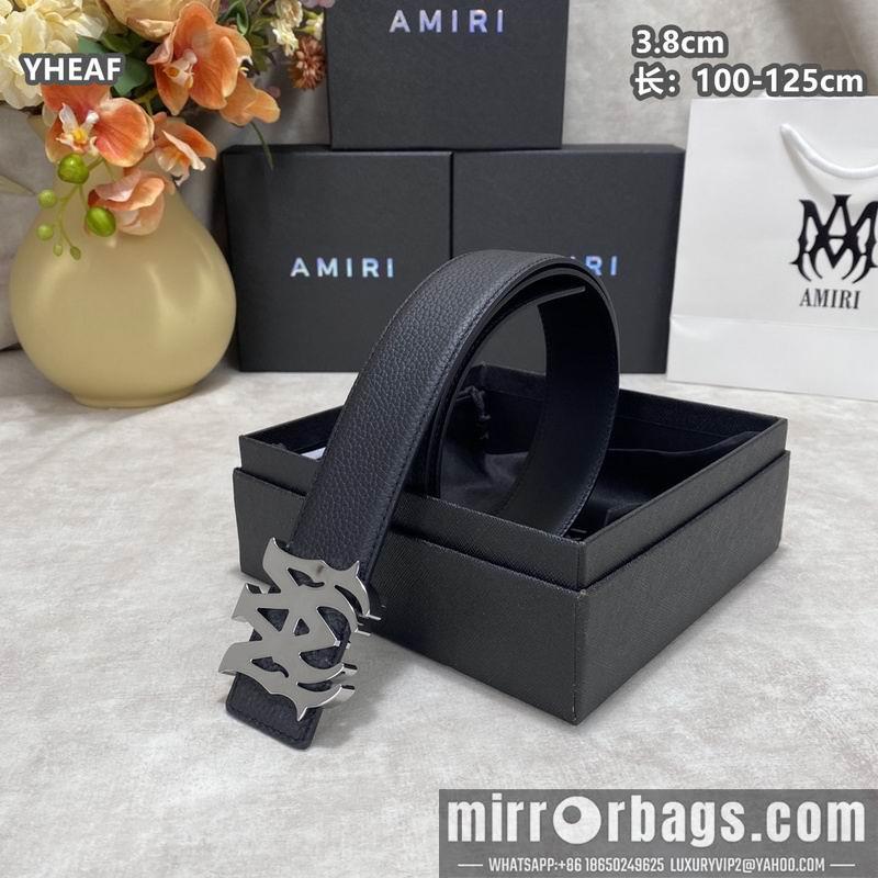 Replica Amiri belt 38mmX100-125cm 8L41