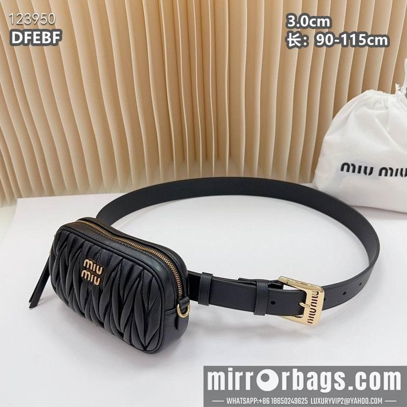 Replica Miumiu belt 30mmX90-115cm 8L01