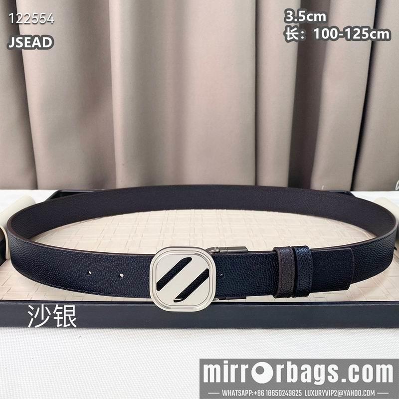Replica Zegna belt 35mmX100-125cm 8L01