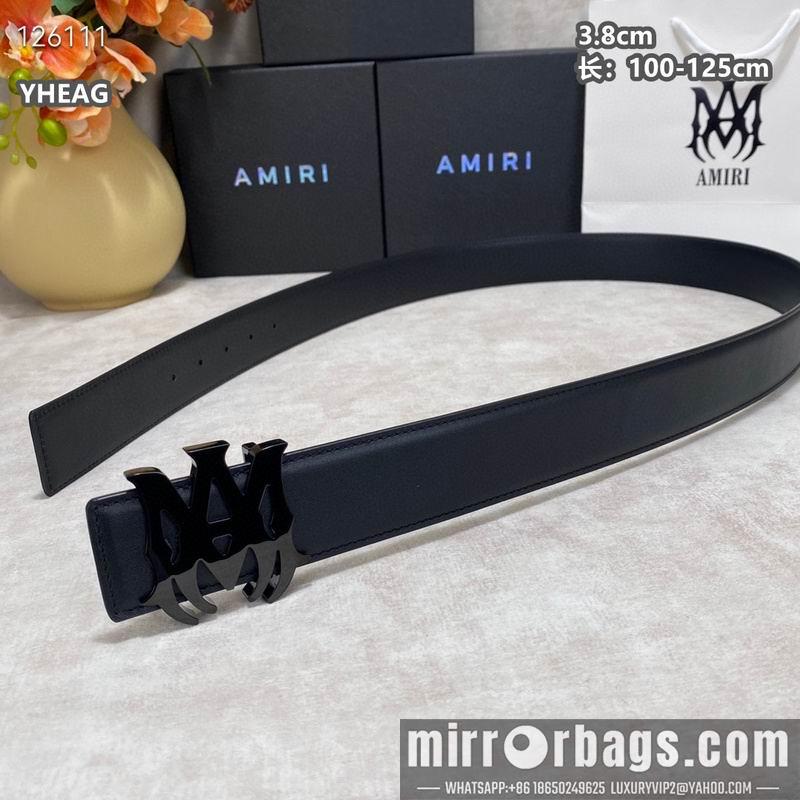 Replica Amiri belt 38mmX100-125cm 8L05
