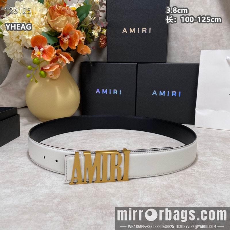 Replica Amiri belt 38mmX100-125cm 8L19