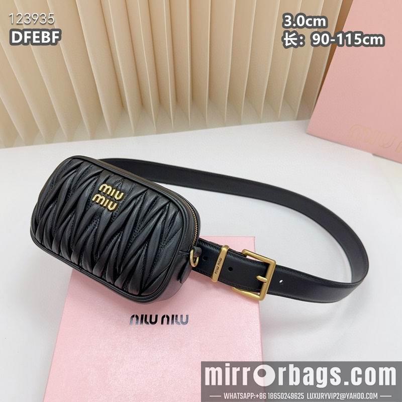 Replica Miumiu belt 30mmX90-115cm 8L03
