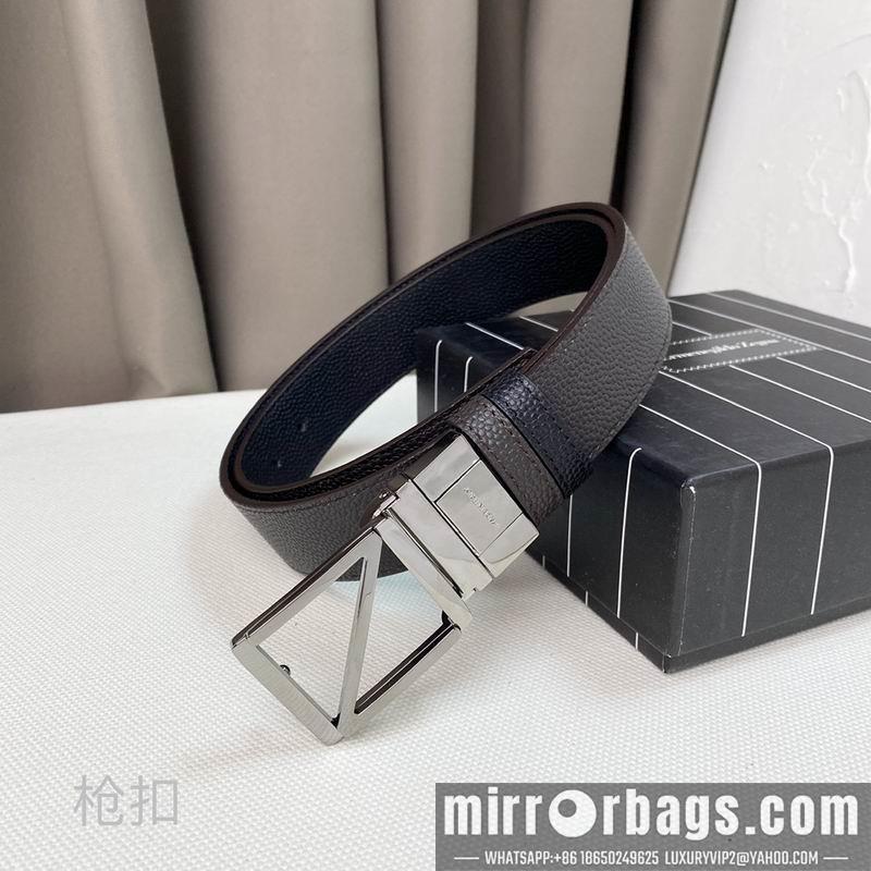 Replica Zegna belt 35mmX95-125cm 7D01