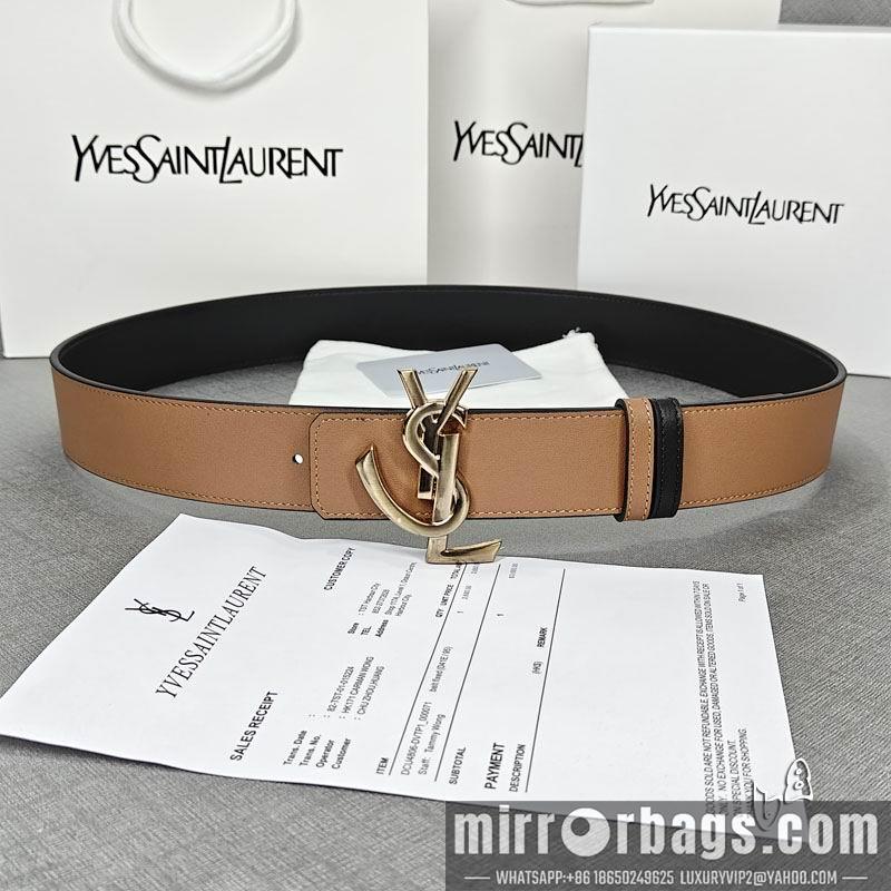 Replica YSL belt 38mmX80-125cm lb082001