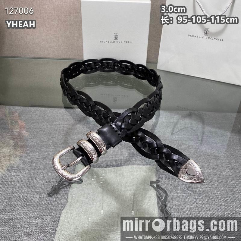 Replica Brunello Cucinelli belt 30mmX95-105-115cm 8L02