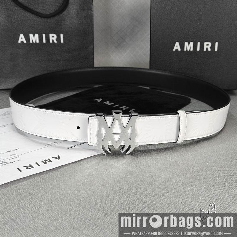 Replica Amiri belt 38mmX90-125cm lb01