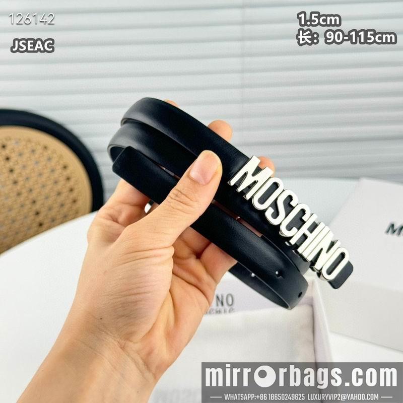 Replica Moschino belt 15mmX90-115cm 8L01