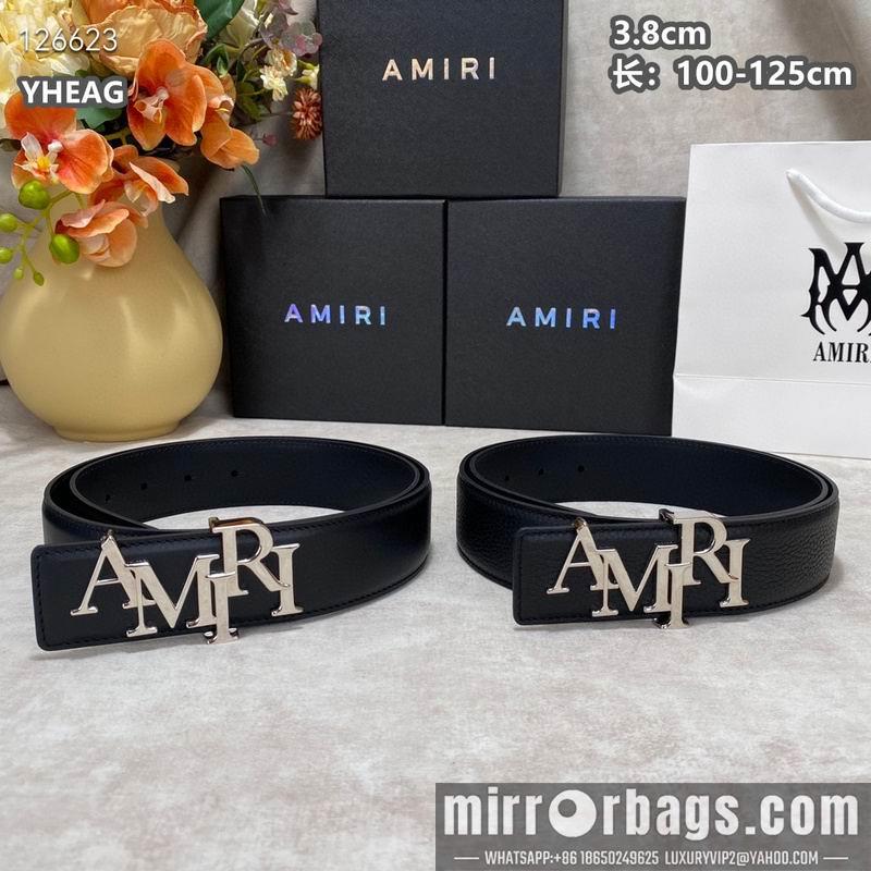 Replica Amiri belt 38mmX100-125cm 8L21