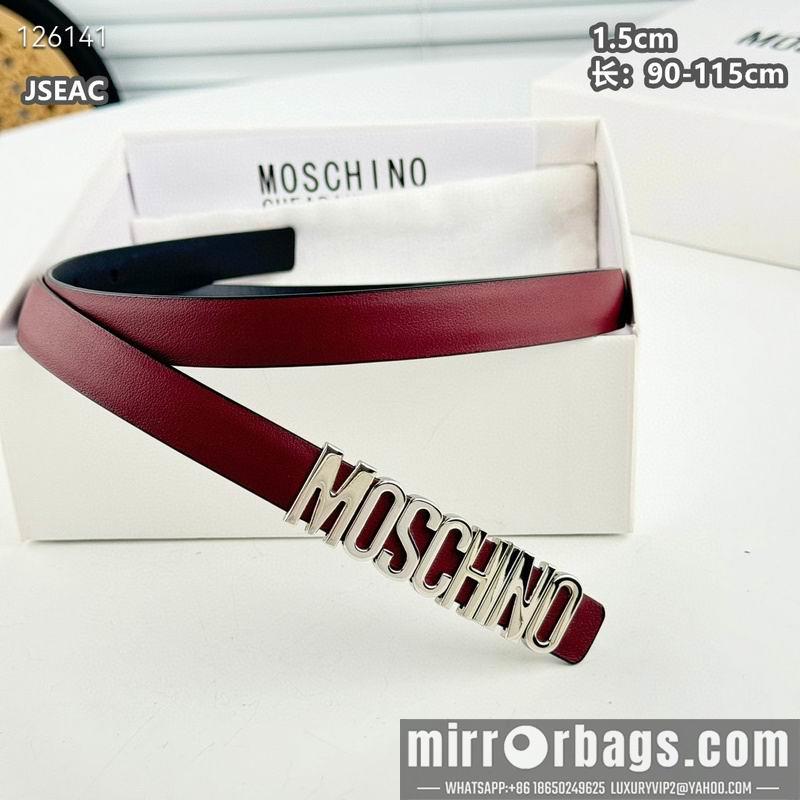 Replica Moschino belt 15mmX90-115cm 8L01