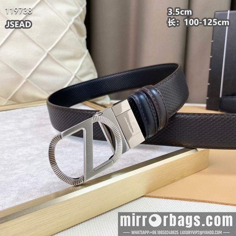 Replica Zegna belt 35mmX100-125cm 8L040805