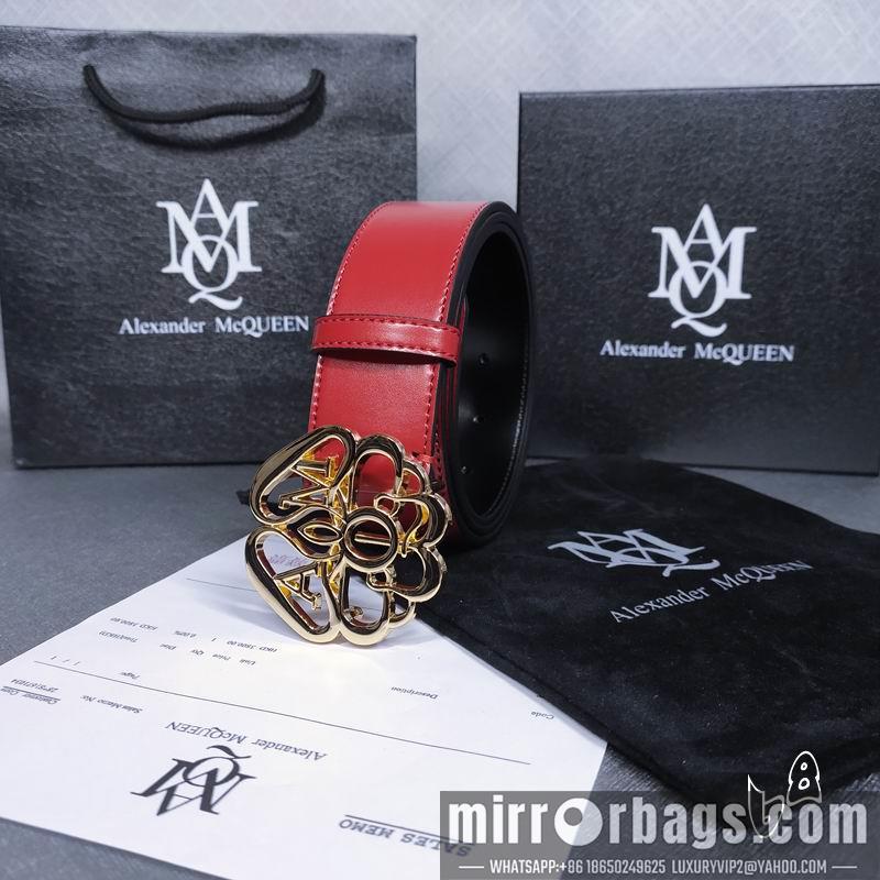 Replica McQueen belt 38mmX80-125cm lb071802
