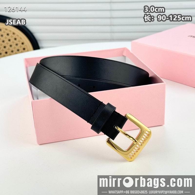 Replica Miumiu belt 30mmX90-125cm 8L04