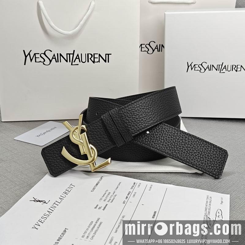 Replica YSL belt 38mmX80-125cm lb082002