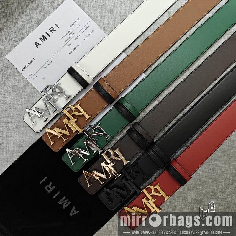 Replica Amiri belt 38mmX90-125cm lb072302