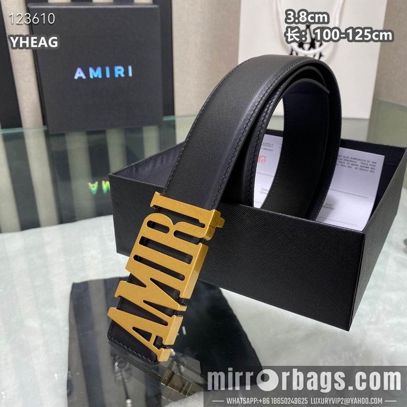 Replica Amiri belt 38mmX100-125cm 8L03