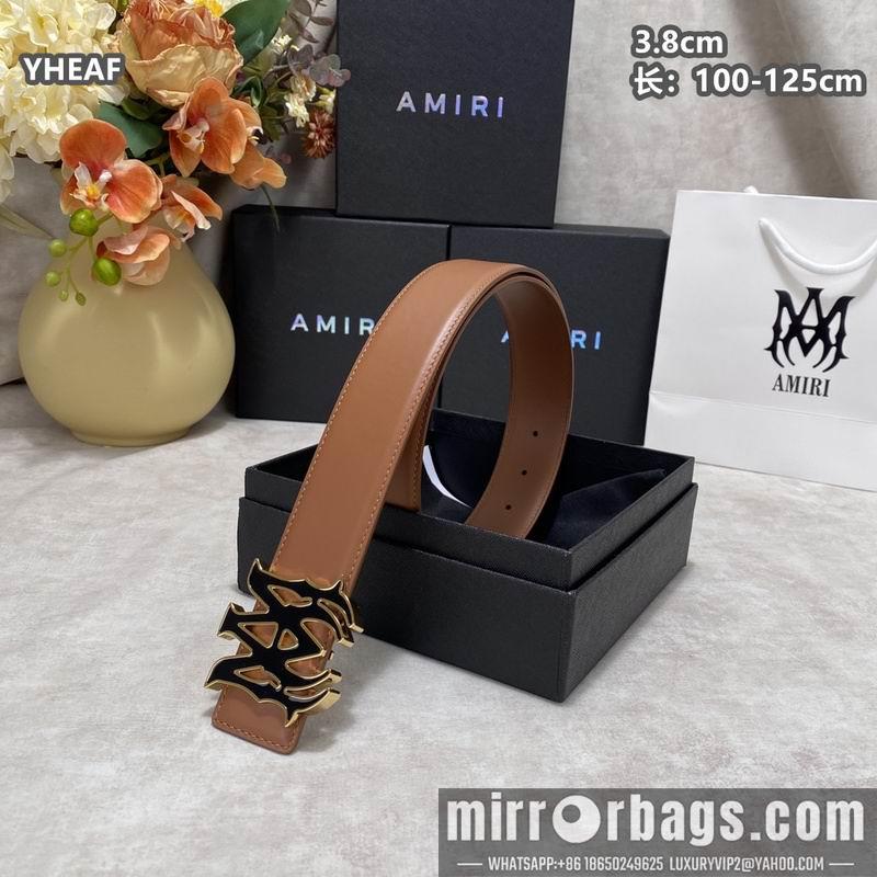 Replica Amiri belt 38mmX100-125cm 8L39