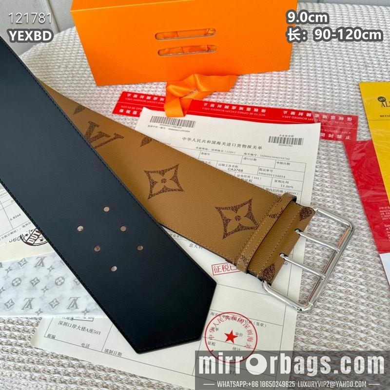 Replica LV belt 90mmX90-120cm 8L01