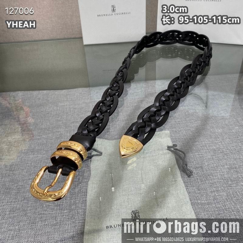 Replica Brunello Cucinelli belt 30mmX95-105-115cm 8L02