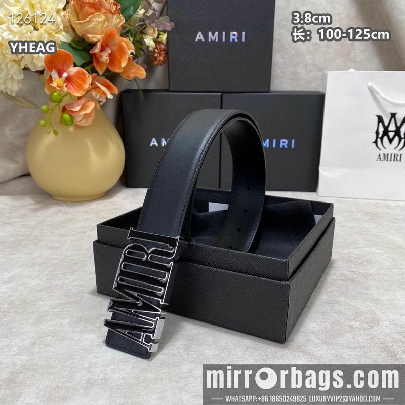 Replica Amiri belt 38mmX100-125cm 8L18