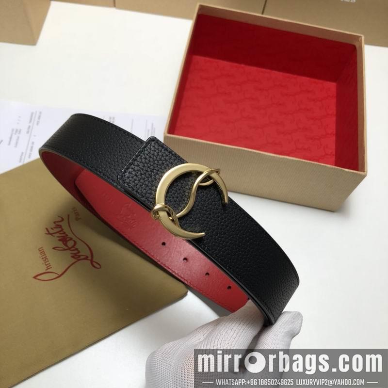 Replica Christian Louboutin belt 35mmX95-125cm 7D01