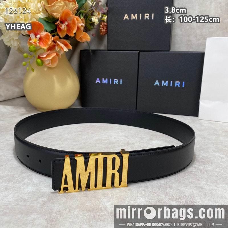 Replica Amiri belt 38mmX100-125cm 8L18