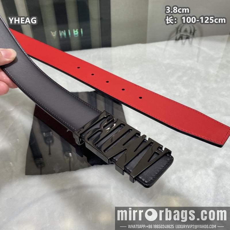 Replica Amiri belt 38mmX100-125cm 8L22