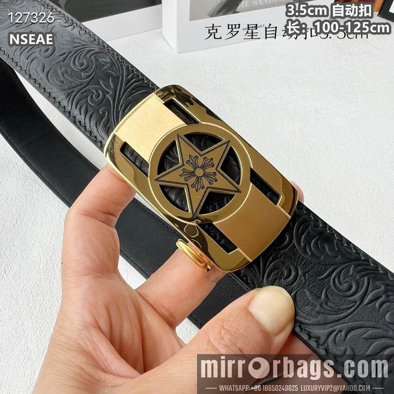 Replica Chrome Hearts belt 35mmX100-125cm 8L05