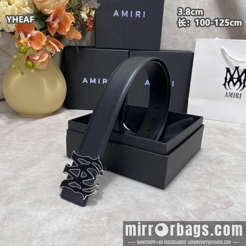 Replica Amiri belt 38mmX100-125cm 8L36
