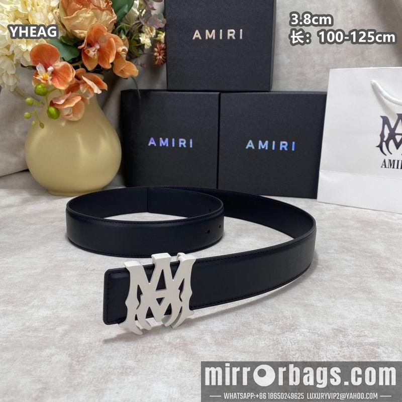 Replica Amiri belt 38mmX100-125cm 8L30