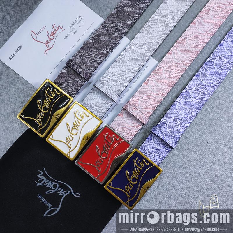 Replica Louboutin belt 38mm 80-125cm  lb061202